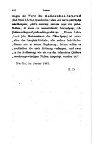Cover of: Das System des Vedânta nach den Brahma-sûtra's des Bâdarâyaṇa und dem Commentare des Çan̄kara ...