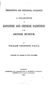 Cover of: Descriptive and Historical Catalogue of a Collection of Japanese and Chinese ...