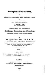 Cover of: Zoological Illustrations ...: Arranged According to Their Apparent Affinities
