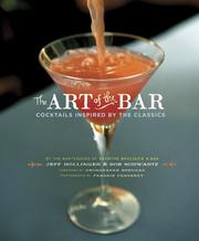 Cover of: The Art of the Bar: Cocktails Inspired by the Classics