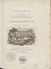 Cover of: Historie van den Amsterdamschen Schouwburg.