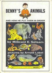 Benny's Animals by Millicent E. Selsam