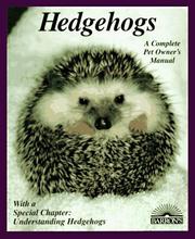 Hedgehogs by Matthew M. Vriends