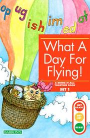 Cover of: What a day for flying!