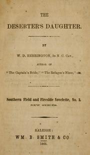 Cover of: The deserter's daughter by Herrington, William D., W. D. Herrington