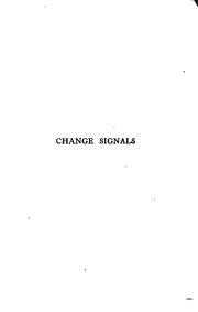 Cover of: Change Signals: A Story of the New Football