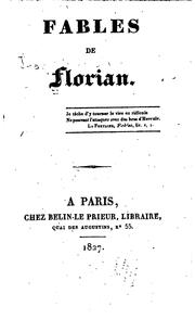 Fables de Florian by Florian