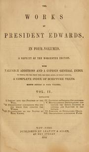 The works of President Edwards by Jonathan Edwards