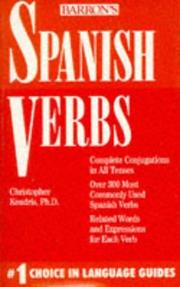 Cover of: Spanish verbs