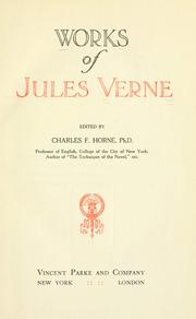 Cover of: Works of Jules Verne by Jules Verne