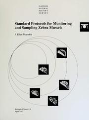 Standard protocols for monitoring and sampling zebra mussels by J. Ellen Marsden