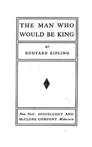 Cover of: The  man who would be king