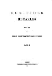 Cover of: Euripides Herakles