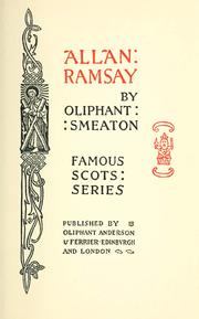 Cover of: Allan Ramsay