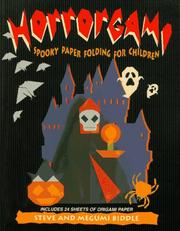 Cover of: Horrorgami by Steve Biddle, Megumi Biddle