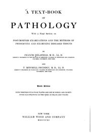 Cover of: A Text-book of Pathology: With a Final Section on Post-mortem Examinations ...