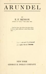 Arundel by E. F. Benson