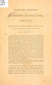 Cover of: The battle of the Peninsula, Sept, 29, 1812.