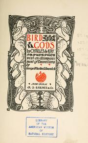 Cover of: Bird gods by Charles De Kay
