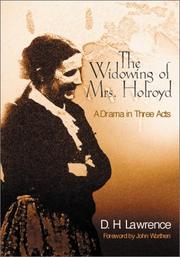The widowing of Mrs. Holroyd by David Herbert Lawrence