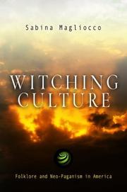 Cover of: Witching Culture: Folklore and Neo-Paganism in America (Contemporary Ethnography)