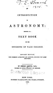 Cover of: An Introduction to Astronomy