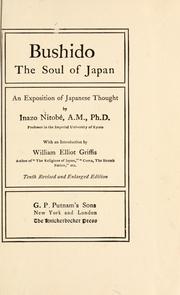 Cover of: Bushido, the soul of Japan by Inazo Nitobe