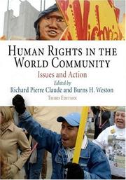 Human rights in the world community : issues and action