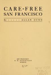 Cover of: Care-free San Francisco