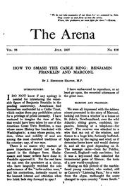 Cover of: The Arena by Harry Houdini Collection (Library of Congress)