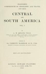 Cover of: Central and South America