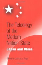 The teleology of the modern nation-state : Japan and China