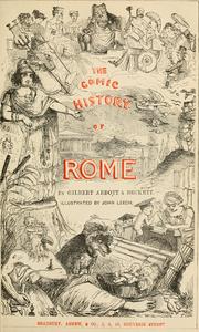 Cover of: The comic history of Rome