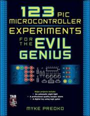 123 PIC microcontroller experiments for the evil genius