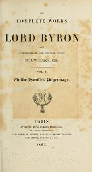 Cover of: Complete works