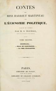 Illustrations of political economy by Harriet Martineau