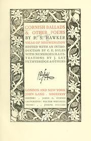 Cover of: Cornish ballads: & other poems