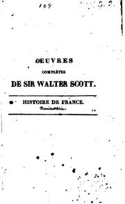 Cover of: Histoire de France Racontee Par Un Grand-pere a Son Petit-fils