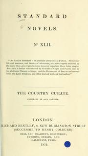 Cover of: The country curate