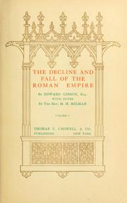 Cover of: The  decline and fall of the Roman Empire by Edward Gibbon