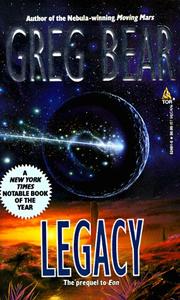 Cover of: Legacy by Greg Bear