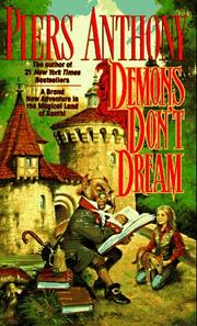 Cover of: Demons Don't Dream (Xanth) by Piers Anthony