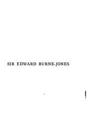 Cover of: Sir Edward Burne-Jones: A Record and Review