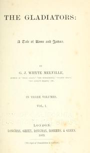 The gladiators by G. J. Whyte-Melville