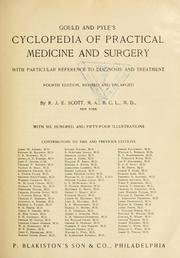 Cover of: Gould and Pyle's cyclopedia of practical medicine and surgery: with particular reference to diagnosis and treatment.