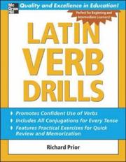 Cover of: Latin Verb Drills