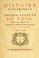 Cover of: Histoire universelle de Jacques-Auguste de Thou