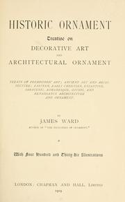 Cover of: Historic ornament by Ward, James