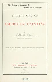 Cover of: The history of American painting by Samuel Isham
