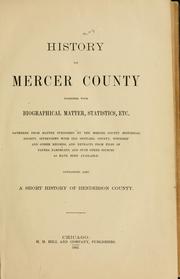 Cover of: History of Mercer County by 